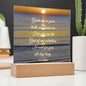~ Guidance - Psalm 25:5 - Plaque (v1) ~