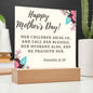~ Mother - Proverbs 31:28 - Plaque (v2) ~