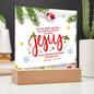 ~ Christmas - Matthew 1:21 - Plaque (v1) ~