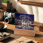 ~ Strength - Isaiah 41:10 - Plaque (v1) ~