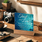 ~ Guidance - Proverbs 3:5-6 - Plaque (v4) ~