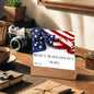 ~ Patriot - Psalm 33:12 - Plaque (v3) ~