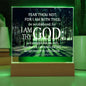 ~ Strength - Isaiah 41:10 - Plaque (v1) ~