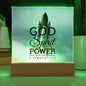 ~ Patriot - 2 Timothy 1:7 - Plaque (v1) ~