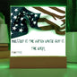 ~ Patriot - Psalm 33:12 - Plaque (v3) ~