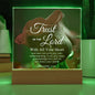 ~ Guidance - Proverbs 3:5-6 - Plaque (v5) ~