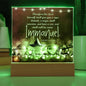 ~ Christmas - Isaiah 7:14 - Plaque (v4) ~