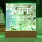 ~ Wife - Proverbs 18:22 - Plaque (v3) ~