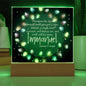 ~ Christmas - Isaiah 7:14 - Plaque (v5) ~
