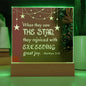 ~ Christmas - Matthew 2:10 - Plaque (v4) ~