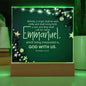 ~ Christmas - Matthew 1:23 - Plaque (v2) ~