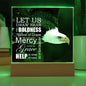 ~ Strength - Hebrews 4:16 - Plaque (v1) ~