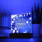~ Christmas - Matthew 1:23 - Plaque (v5) ~