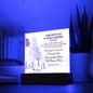 ~ Christmas - Isaiah 9:6 - Plaque (v1) ~