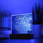~ Guidance - Proverbs 3:5-6 - Plaque (v4) ~