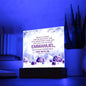 ~ Christmas - Matthew 1:23 - Plaque (v1) ~