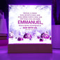 ~ Christmas - Matthew 1:23 - Plaque (v1) ~