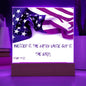 ~ Patriot - Psalm 33:12 - Plaque (v3) ~