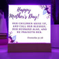 ~ Mother - Proverbs 31:28 - Plaque (v2) ~