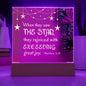~ Christmas - Matthew 2:10 - Plaque (v4) ~