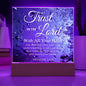 ~ Guidance - Proverbs 3:5-6 - Plaque (v4) ~