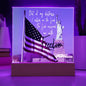 ~ Patriot - Psalm 118:5 - Plaque (v1) ~