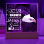 ~ Strength - Hebrews 4:16 - Plaque (v1) ~