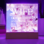 ~ Wife - Proverbs 18:22 - Plaque (v3) ~