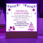 ~ Christmas - Isaiah 9:6 - Plaque (v2) ~