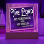 ~ Warriors - Psalm 28:7 - Plaque (v2) ~