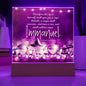 ~ Christmas - Isaiah 7:14 - Plaque (v4) ~