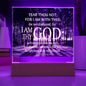~ Strength - Isaiah 41:10 - Plaque (v1) ~
