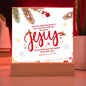 ~ Christmas - Matthew 1:21 - Plaque (v1) ~