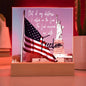 ~ Patriot - Psalm 118:5 - Plaque (v1) ~