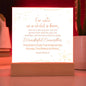 ~ Christmas - Isaiah 9:6 - Plaque (v10) ~