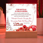 ~ Christmas - Isaiah 9:6 - Plaque (v8) ~