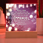 ~ Christmas - Matthew 1:23 - Plaque (v5) ~