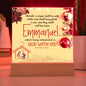 ~ Christmas - Matthew 1:23 - Plaque (v3) ~