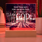~ Strength - Isaiah 41:10 - Plaque (v1) ~