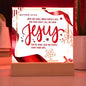 ~ Christmas - Matthew 1:21 - Plaque (v5) ~