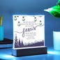 ~ Christmas - Matthew 1:21 - Plaque (v4) ~