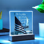 ~ Patriot - Psalm 118:5 - Plaque (v1) ~