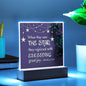 ~ Christmas - Matthew 2:10 - Plaque (v4) ~