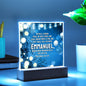 ~ Christmas - Matthew 1:23 - Plaque (v5) ~