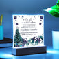 ~ Christmas - Isaiah 9:6 - Plaque (v5) ~