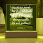 ~ Strength - 2 Peter 1:3 - Plaque (v2) ~
