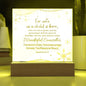 ~ Christmas - Isaiah 9:6 - Plaque (v10) ~