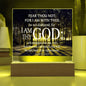 ~ Strength - Isaiah 41:10 - Plaque (v1) ~