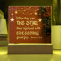 ~ Christmas - Matthew 2:10 - Plaque (v4) ~