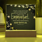 ~ Christmas - Matthew 1:23 - Plaque (v2) ~